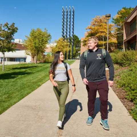 Students on Campus